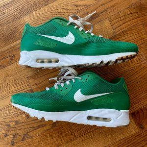 Nike Men Air Max 90 Ultra Essential 819474 301 Green White — Size 12 US (11UK)